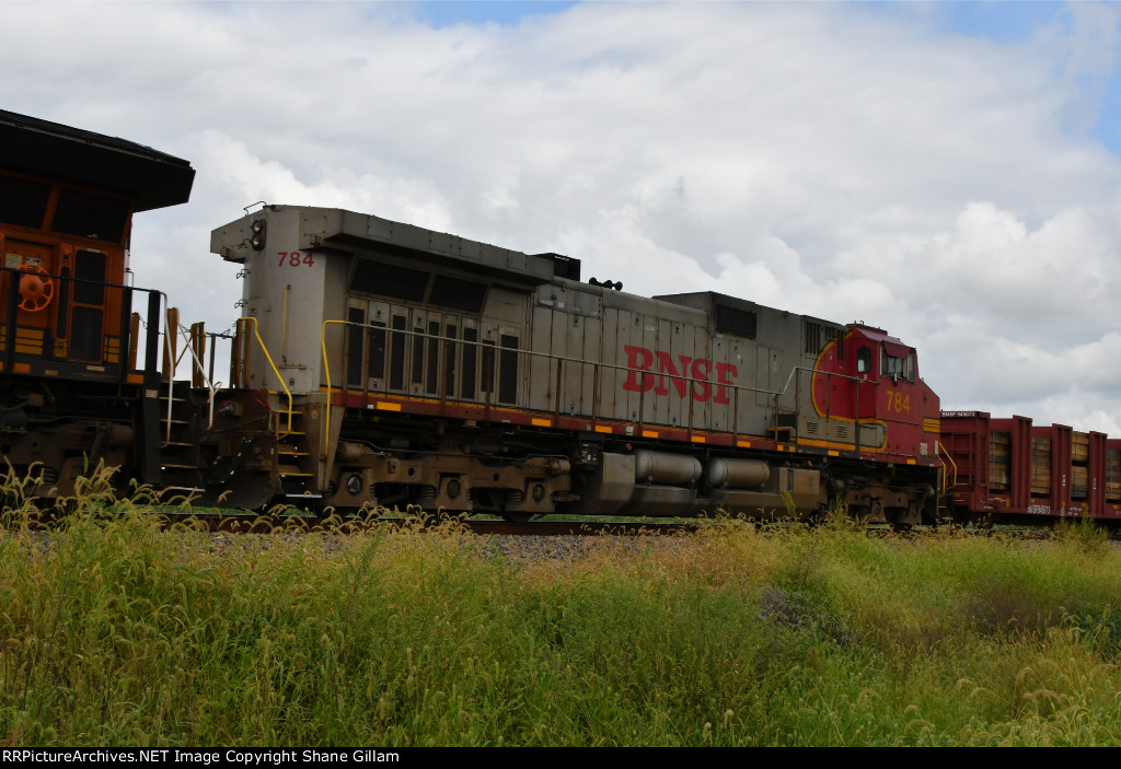 BNSF 784 Roster shot